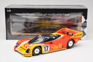 Porsche 962C #17 H-J. Stuck / D. Bell 3rd Place 200 Miles of Nürnberg Supercup 1987 Minichamps 1:18 155876517 Metall - pilt 6/6