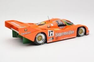 Porsche 962C #17 Jägermeister T. Boutsen / F. Jelinski 1000km Spa 1986 Minichamps 1:18 155866517 Metall - pilt 2/6