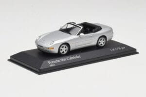 Porsche 968 Hõbe Minichamps 1:43 400062332 Metall - pilt 2/4