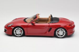 Porsche Boxster 981 S Guards Punane Minichamps 1:18 110062031 Metall - pilt 4/8
