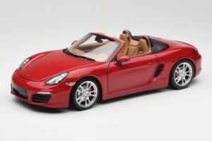 Porsche Boxster 981 S Guards Punane Minichamps 1:18 110062031 Metall