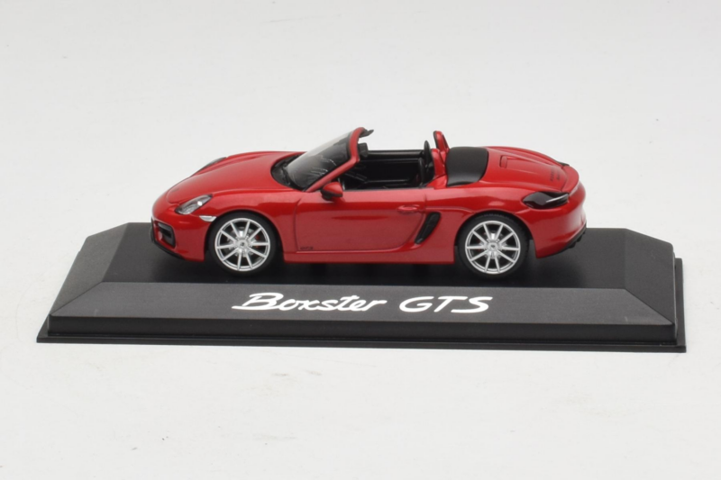 Porsche Boxster 981 GTS Punane Minichamps 1:43 WAP0200140E Metall