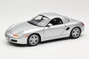 Porsche Boxster 986 Hard Top Hõbedane UT Models 1:18 27854 Metall