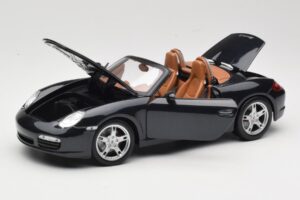 Porsche Boxster S 986 Sinine Maisto 1:18 31123 Metall - pilt 2/8