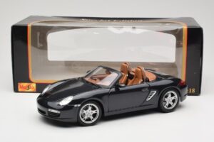 Porsche Boxster S 986 Sinine Maisto 1:18 31123 Metall - pilt 8/8