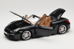 Porsche Boxster S 981 Basalt Black Minichamps 1:18 WAP0210160C Metall - pilt 2/8