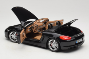 Porsche Boxster S 981 Basalt Black Minichamps 1:18 WAP0210160C Metall - pilt 5/8