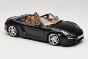 Porsche Boxster S 981 Basalt Black Minichamps 1:18 WAP0210160C Metall - pilt 6/8