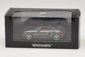 Porsche Boxster 981 S Grey Metallic Minichamps 1:43 PORSCHE005 Metall - pilt 4/4