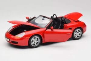 Porsche Boxster S 986 Guards Punane UT Models 1:18 27861-M1 Metall - pilt 2/8