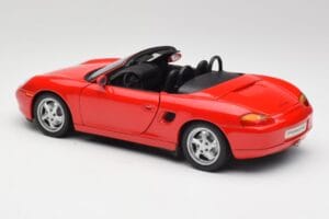 Porsche Boxster S 986 Guards Punane UT Models 1:18 27861-M1 Metall - pilt 7/8