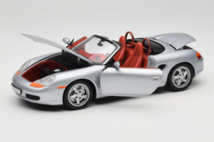 Porsche Boxster S 986 Hõbedane UT Models 1:18 WAP021007 Metall - pilt 2/8