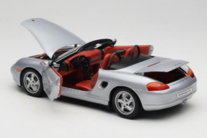 Porsche Boxster S 986 Hõbedane UT Models 1:18 WAP021007 Metall - pilt 5/8