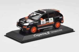 Porsche Cayenne 955 S Transsyberia #10 Must Oranž 2008 Minichamps 1:43 WAP02001819 Metall - pilt 2/4