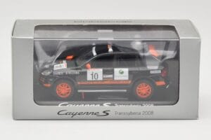 Porsche Cayenne 955 S Transsyberia #10 Must Oranž 2008 Minichamps 1:43 WAP02001819 Metall - pilt 4/4