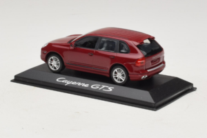 Porsche Cayenne 955 GTS Punane Hõbedate Velgedega Minichamps 1:43 WAP02000818 Metall - pilt 3/4