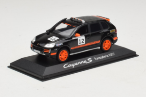 Porsche Cayenne S #12 Transsyberia 2007 Must Oranž Minichamps 1:43 WAP02000918 Metall - pilt 2/5