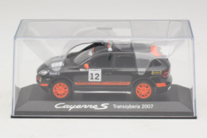Porsche Cayenne S #12 Transsyberia 2007 Must Oranž Minichamps 1:43 WAP02000918 Metall - pilt 4/5