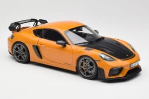 Porsche Cayman GT4 RS 982 Weissach Package Bahama Yellow Norev 1:18 187252 Metall - pilt 6/8