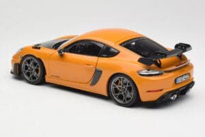 Porsche Cayman GT4 RS 982 Weissach Package Bahama Yellow Norev 1:18 187252 Metall - pilt 7/8