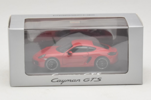 Porsche Cayman 981 GTS Punane Minichamps 1:43 WAP0200150E Metall - pilt 5/5