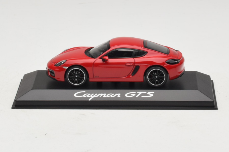 Porsche Cayman 981 GTS Punane Minichamps 1:43 WAP0200150E Metall
