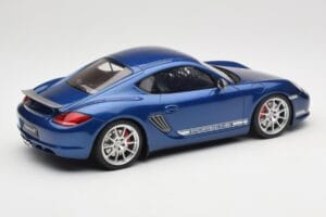 Porsche Cayman R 987.2 Aqua Blue Metallic GT Spirit 1:18 GT901 Vaik - pilt 2/6