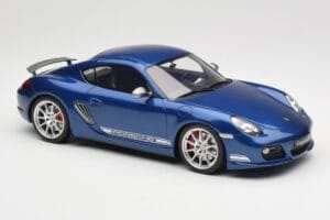 Porsche Cayman R 987.2 Aqua Blue Metallic GT Spirit 1:18 GT901 Vaik - pilt 4/6