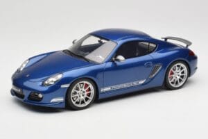 Porsche Cayman R 987.2 Aqua Blue Metallic GT Spirit 1:18 GT901 Vaik