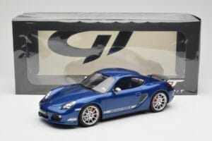 Porsche Cayman R 987.2 Aqua Blue Metallic GT Spirit 1:18 GT901 Vaik - pilt 6/6