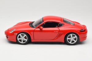 Porsche Cayman S 987.2 Punane Maisto 1:18 31122 Metall - pilt 4/8