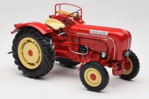 Porsche-Diesel Super Traktor Hofherr Schrantz Punane Minichamps 1:18 109183071 Metall - pilt 6/8