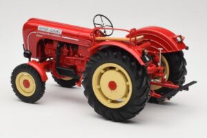 Porsche-Diesel Super Traktor Hofherr Schrantz Punane Minichamps 1:18 109183071 Metall - pilt 7/8