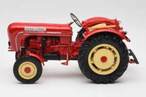 Porsche-Diesel Super Traktor Hofherr Schrantz Punane Minichamps 1:18 109183071 Metall - pilt 4/8