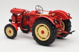 Porsche-Diesel Super Traktor Hofherr Schrantz Punane Minichamps 1:18 109183071 Metall - pilt 5/8