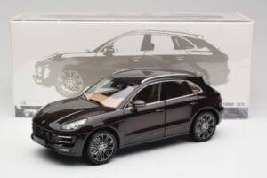 Porsche Macan 95B Turbo Mahagon Metallik Minichamps 1:18 110062500 Metall - pilt 8/8