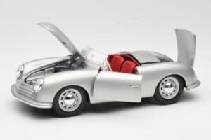 Porsche No. 1 Typ 356 Roadster Hõbedane Maisto 1:18 50324 Metall - pilt 2/8