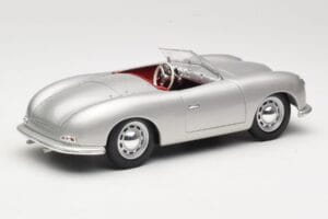 Porsche No. 1 Typ 356 Roadster Hõbedane Maisto 1:18 50324 Metall - pilt 3/8