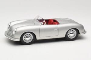 Porsche No. 1 Typ 356 Roadster Hõbedane Maisto 1:18 50324 Metall