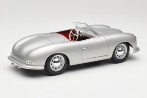 Porsche No. 1 356 Roadster Fish Hõbe Maisto 1:18 31853 Metall - pilt 3/8