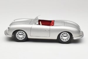 Porsche No. 1 356 Roadster Fish Hõbe Maisto 1:18 31853 Metall - pilt 4/8