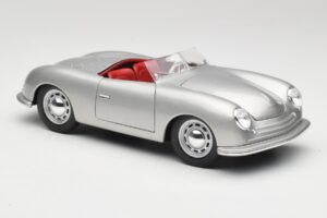 Porsche No. 1 356 Roadster Fish Hõbe Maisto 1:18 31853 Metall - pilt 6/8
