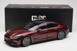 Porsche Panamera 971 Turbo S Punane Metallic Minichamps 1:18 113061077 Metall - pilt 8/8
