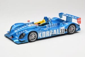 Porsche RS Spyder LMP2 #31 Team Essex C. Elgaard / J. Nielsen / K. Poulsen 24 Hours of Le Mans 2008 Norev 1:18 187519 Metall