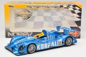 Porsche RS Spyder LMP2 #31 Team Essex C. Elgaard / J. Nielsen / K. Poulsen 24 Hours of Le Mans 2008 Norev 1:18 187519 Metall - pilt 6/6