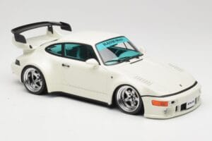 Porsche RWB 911 964 Flat Nose Grand Prix White GT Spirit 1:18 GT506 Vaik - pilt 4/6