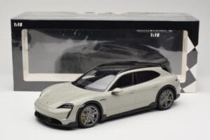 Porsche Taycan Cross Turismo Turbo S Chalk Grey Minichamps 1:18 155069302 Metall - pilt 6/6
