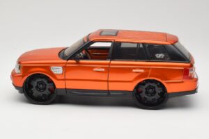 Range Rover Sport L320 Oranž Maisto 1:18 31081 Metall - pilt 4/8