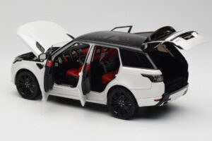 Range Rover Sport L494 Valge Wheelart 1:18 WA180302 Metall - pilt 5/8