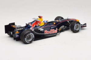 Red Bull RB1 Cosworth #14 D. Coulthard Red Bull Racing Showcar 2005 Minichamps 1:18 100050084 Metall - pilt 2/7